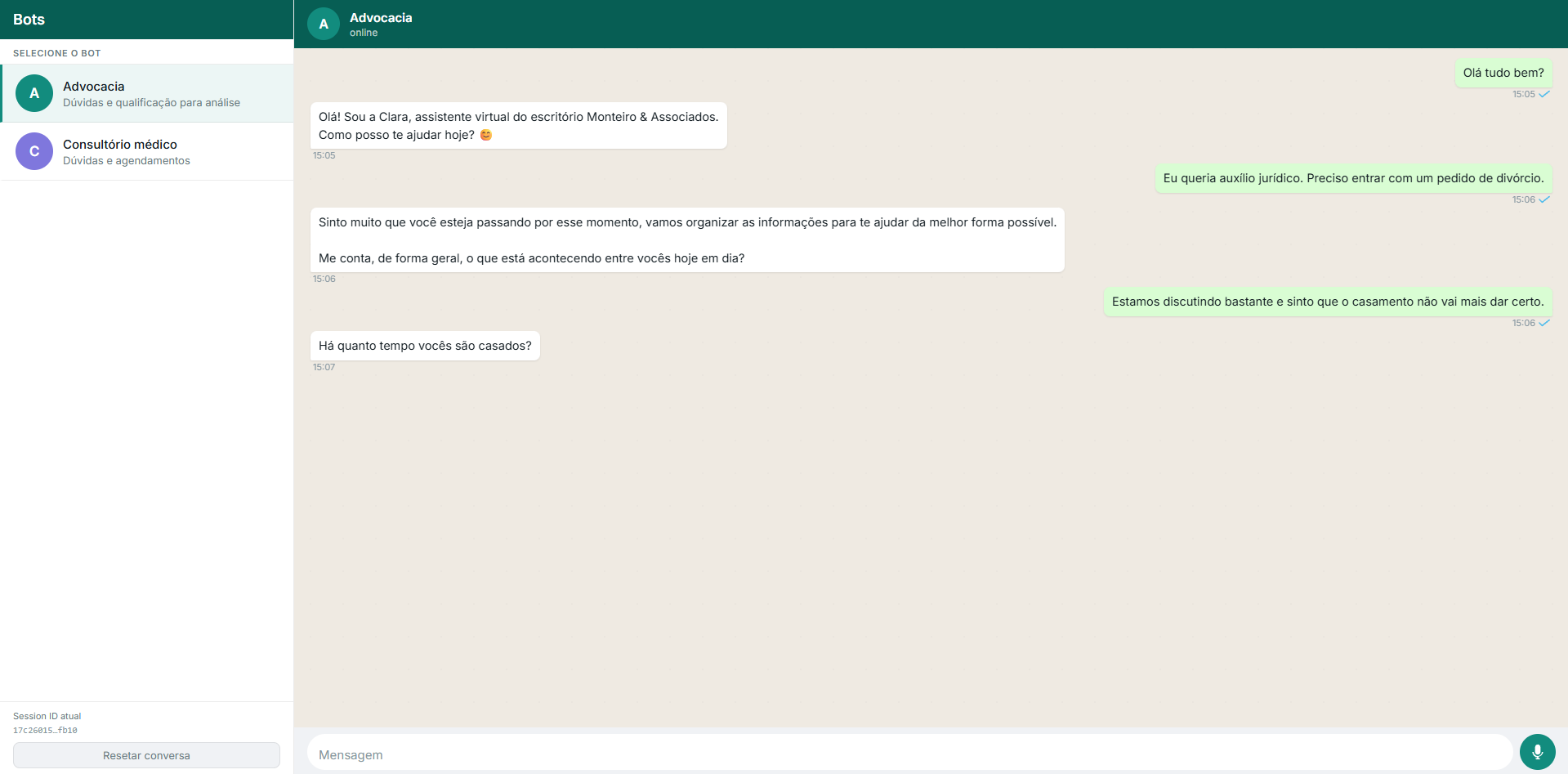 Test Interface